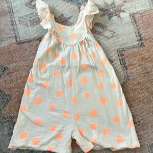 3-4t Zara polka dot romper